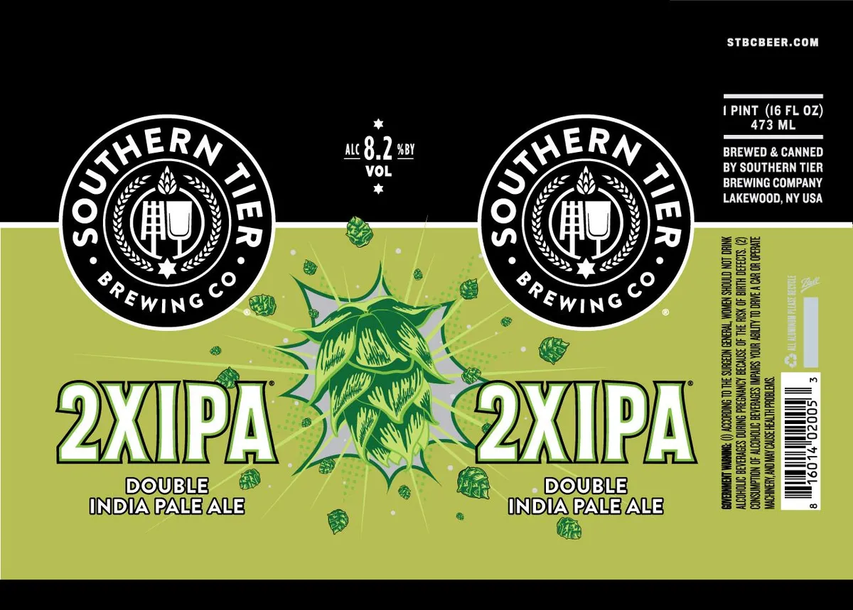 2XIPA — full label as filed with TTB