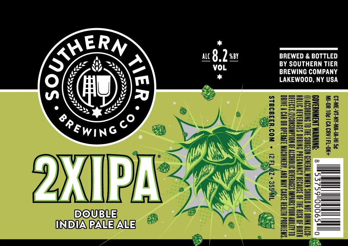 2XIPA — full label as filed with TTB