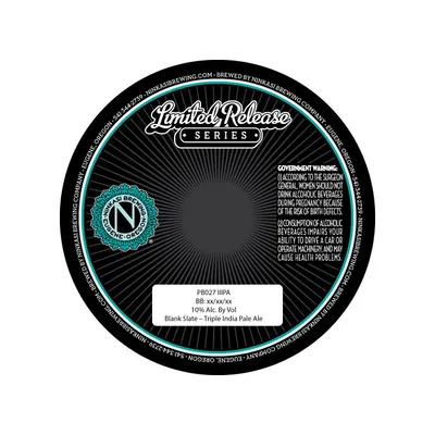Blank Slate label