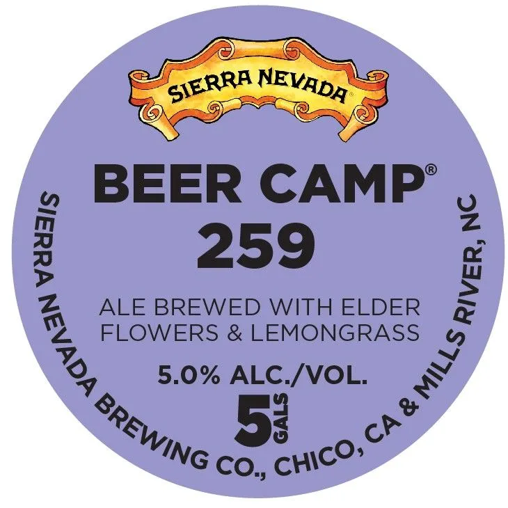 Beer Camp 259 — full label as filed with TTB