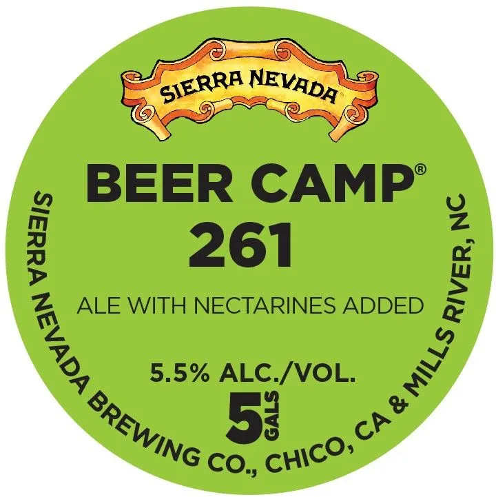 Beer Camp 261 — full label as filed with TTB