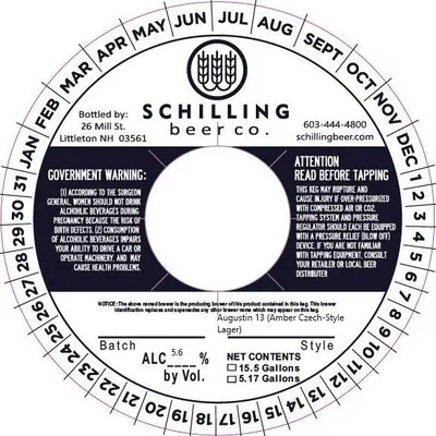 Augustin 13 label