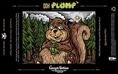 DDH Plump label