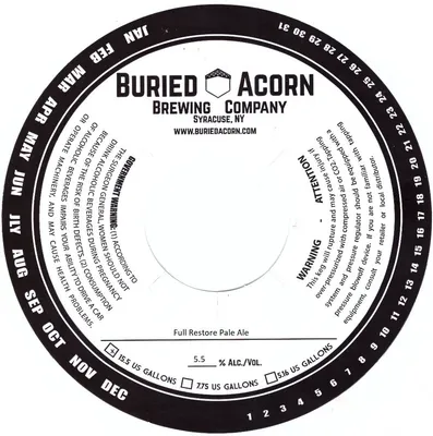 Full Restore Pale Ale label