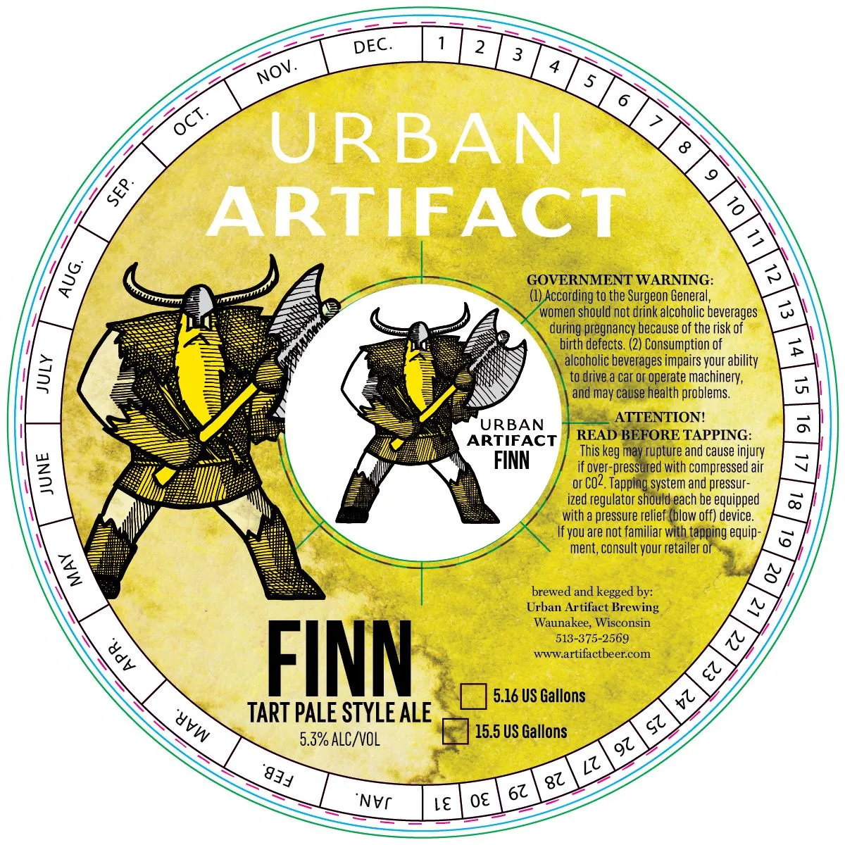 Finn — full label as filed with TTB