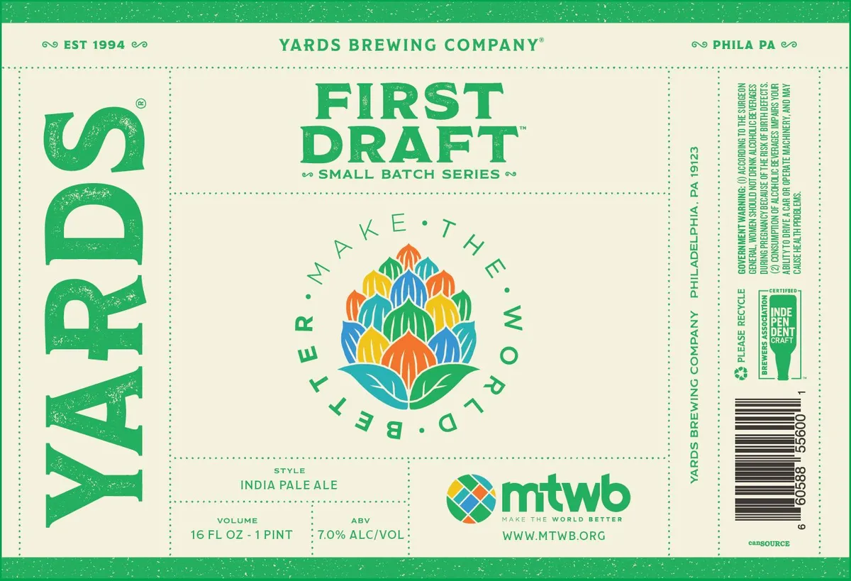 First Draft Make The World Better — full label as filed with TTB