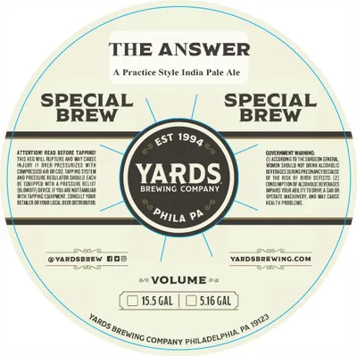 The Answer label