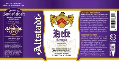 Hefe label