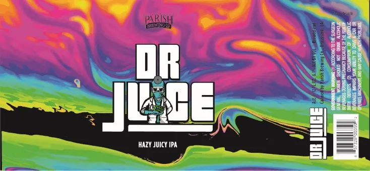 Dr. Juice — full label as filed with TTB