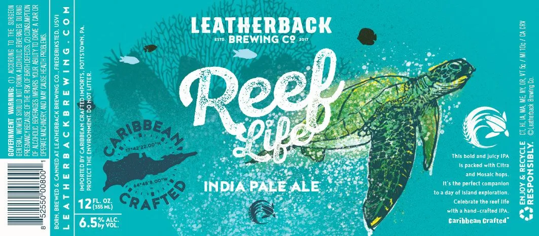 Reef Life label