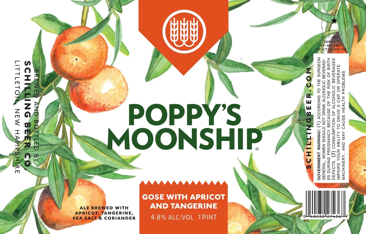 Poppy's Moonship — full label as filed with TTB