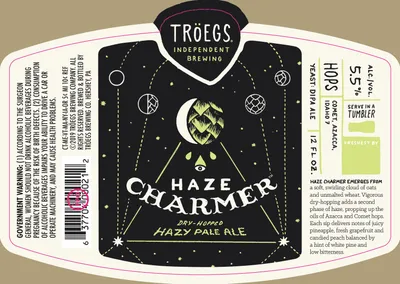 Haze Charmer label