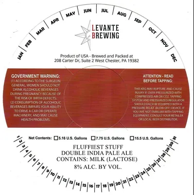 Fluffiest Stuff label