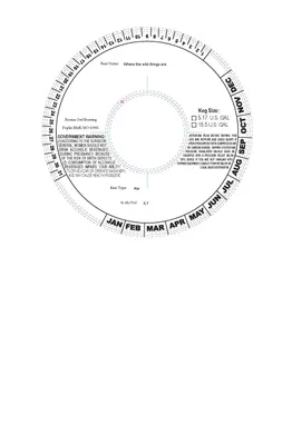 Where the Wild Things Are label