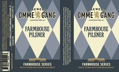 Farmhouse Pilsner label
