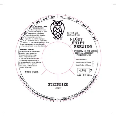Steinbier label