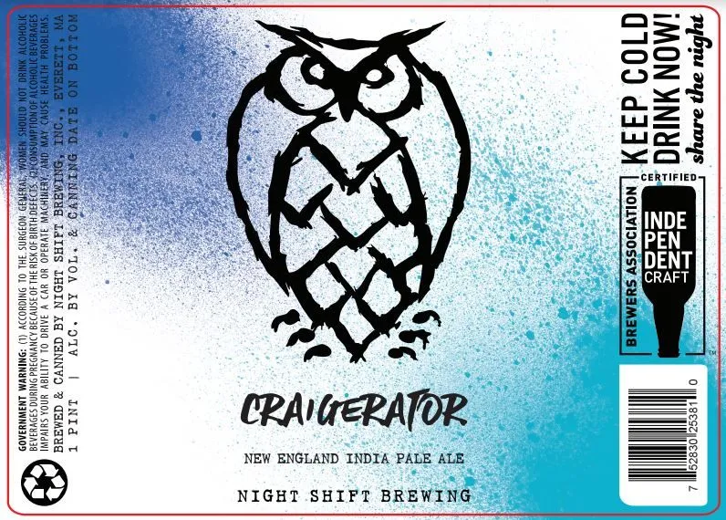 Craigerator — full label as filed with TTB