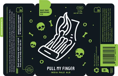 Pull My Finger label