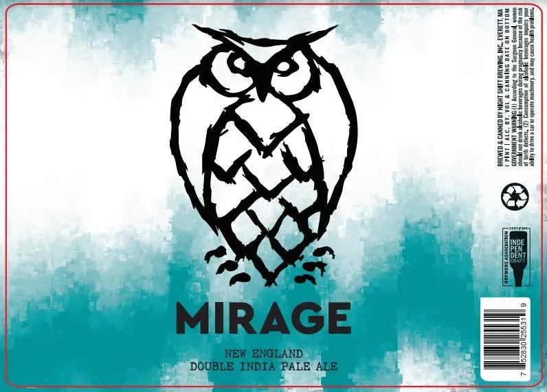 Mirage — full label as filed with TTB