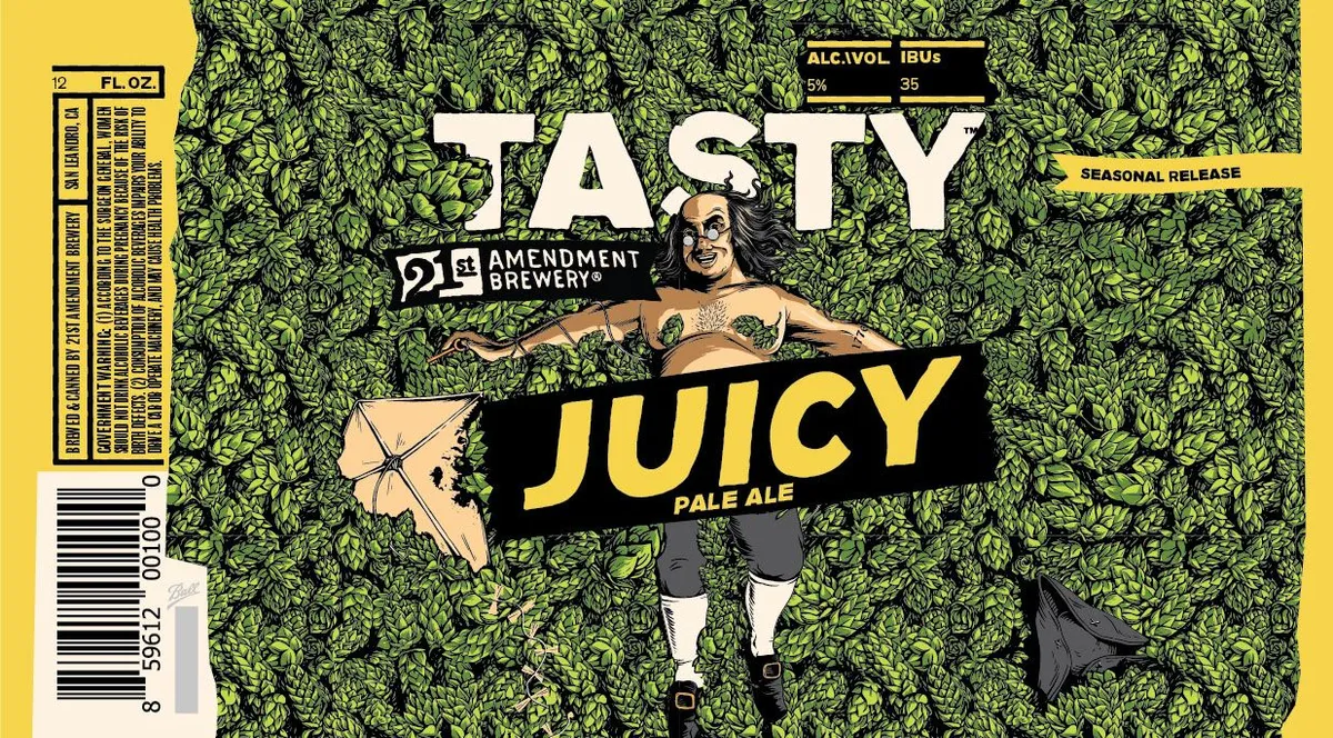 Tasty Juicy — full label as filed with TTB