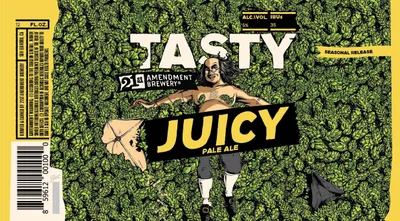 Tasty Juicy label