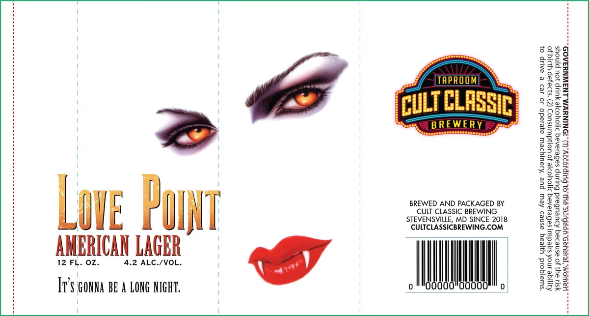 Love Point — full label as filed with TTB