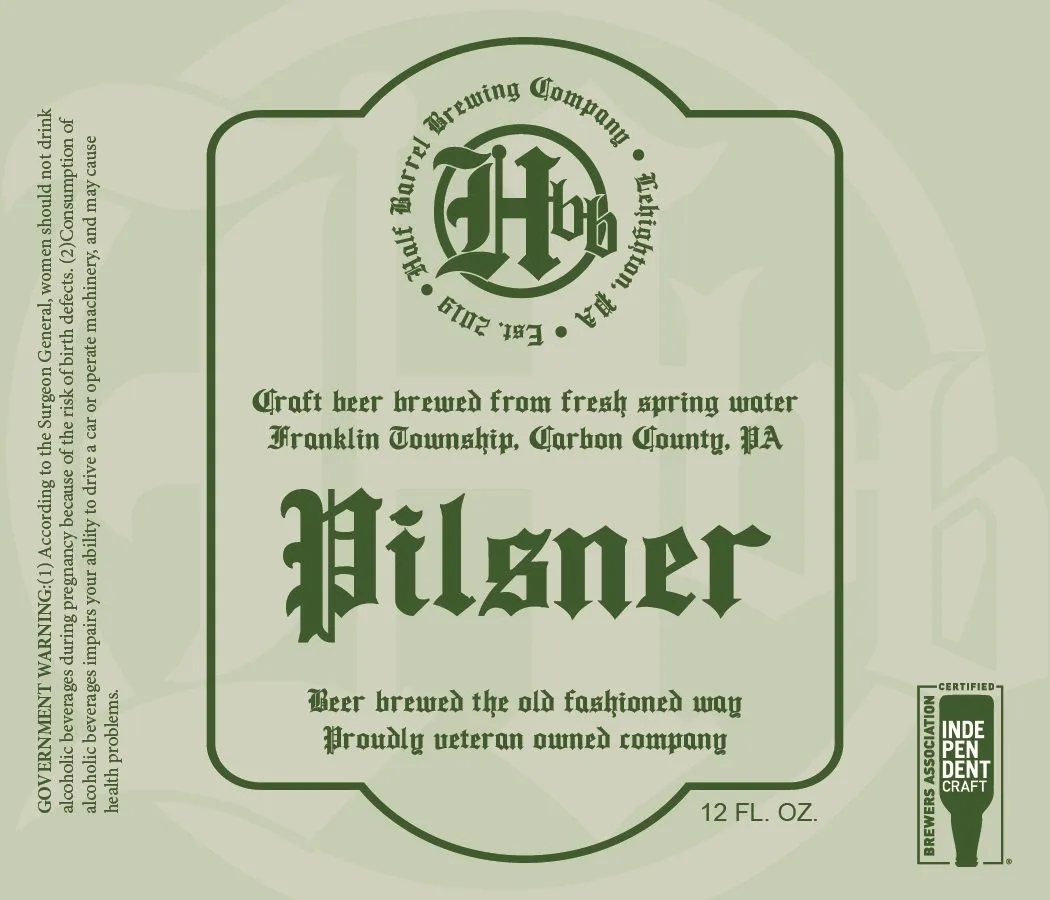 Pilsner label
