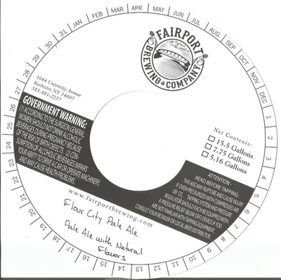 Flour City Pale Ale label