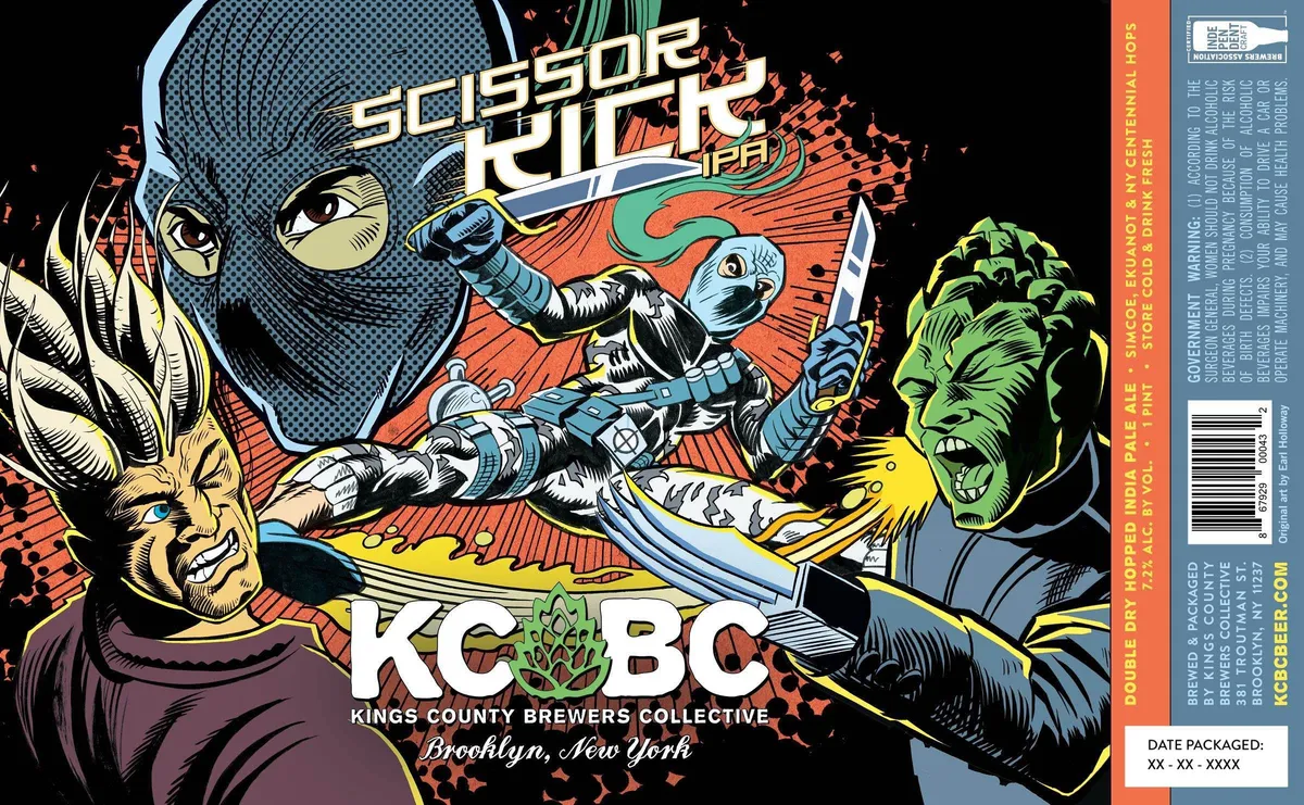 Scissor Kick — full label as filed with TTB