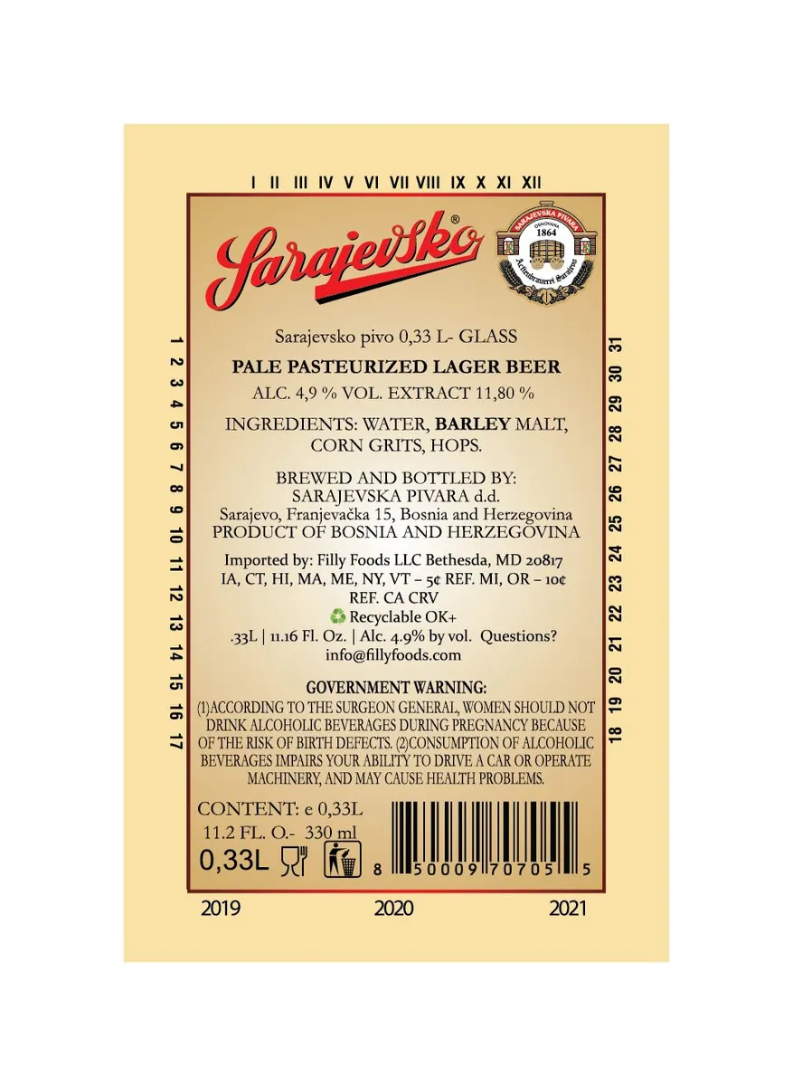 Sarajevsko label
