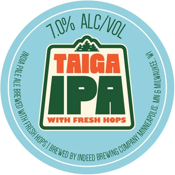 Taiga IPA — full label as filed with TTB