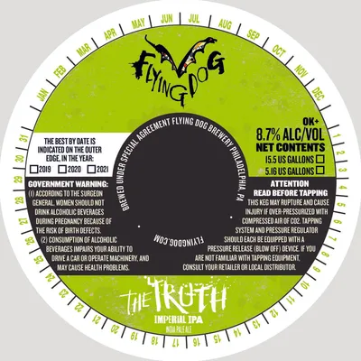 The Truth Imperial IPA label