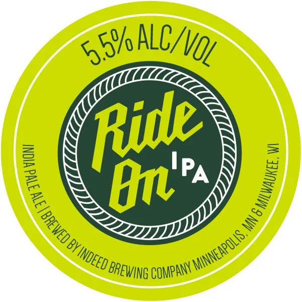 Ride On — full label as filed with TTB