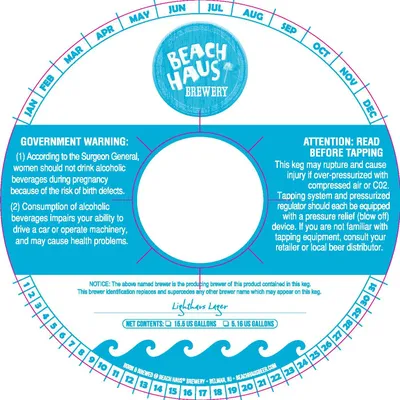 Lighthaus Lager label
