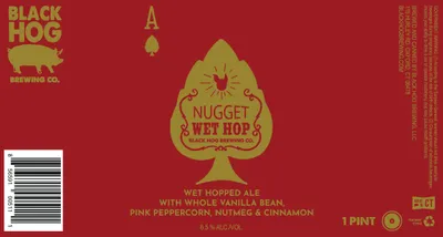 Nugget Wet Hop label