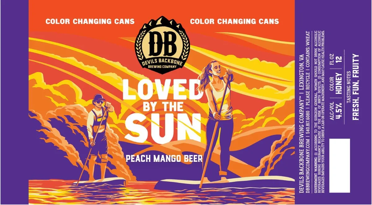 Loved by the Sun — full label as filed with TTB