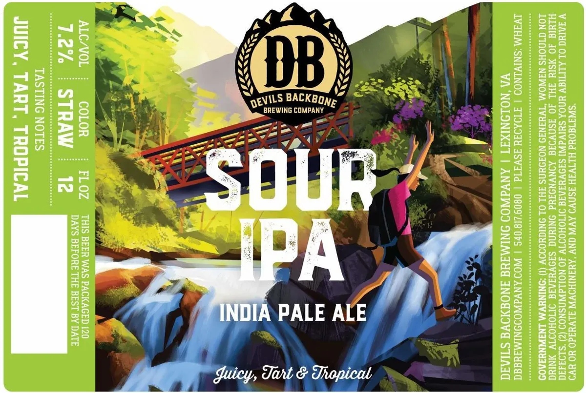 Sour IPA — full label as filed with TTB