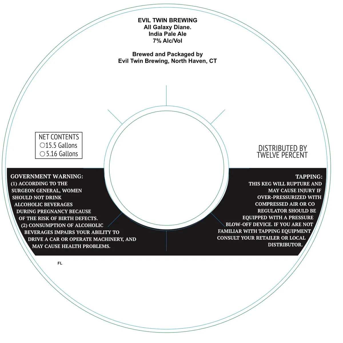 All Galaxy Diane. — full label as filed with TTB