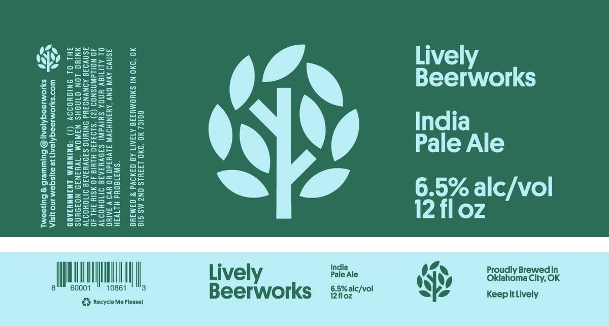 India Pale Ale label