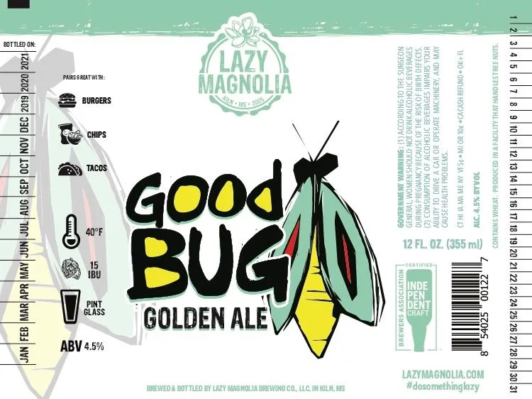 Good Bug — full label as filed with TTB