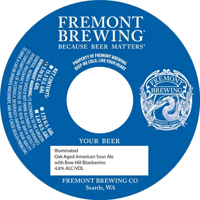 Illuminated label