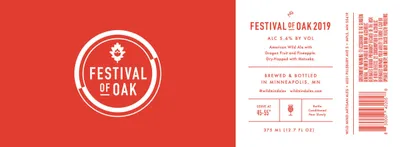 Festival of Oak 2019 label
