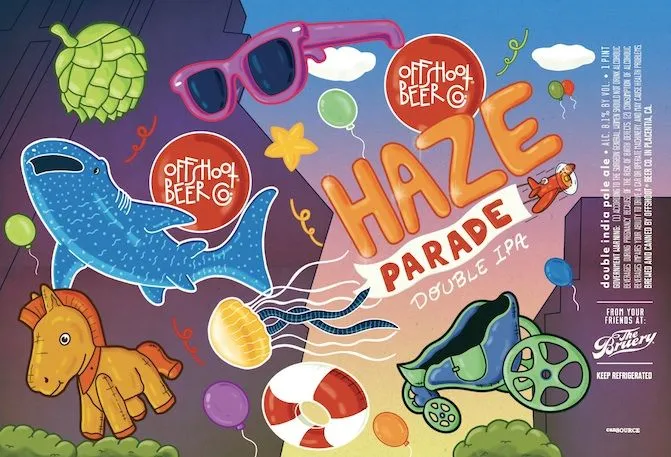 Haze Parade — full label as filed with TTB