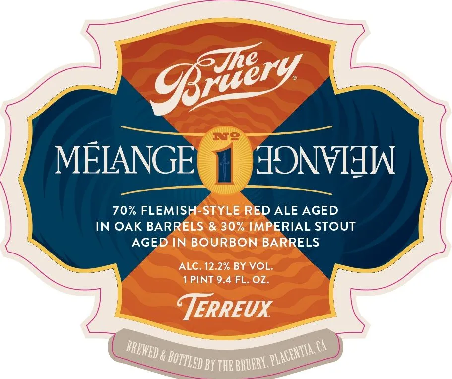 Mélange No. 1 — full label as filed with TTB