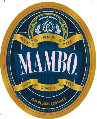 Mambo — full label as filed with TTB