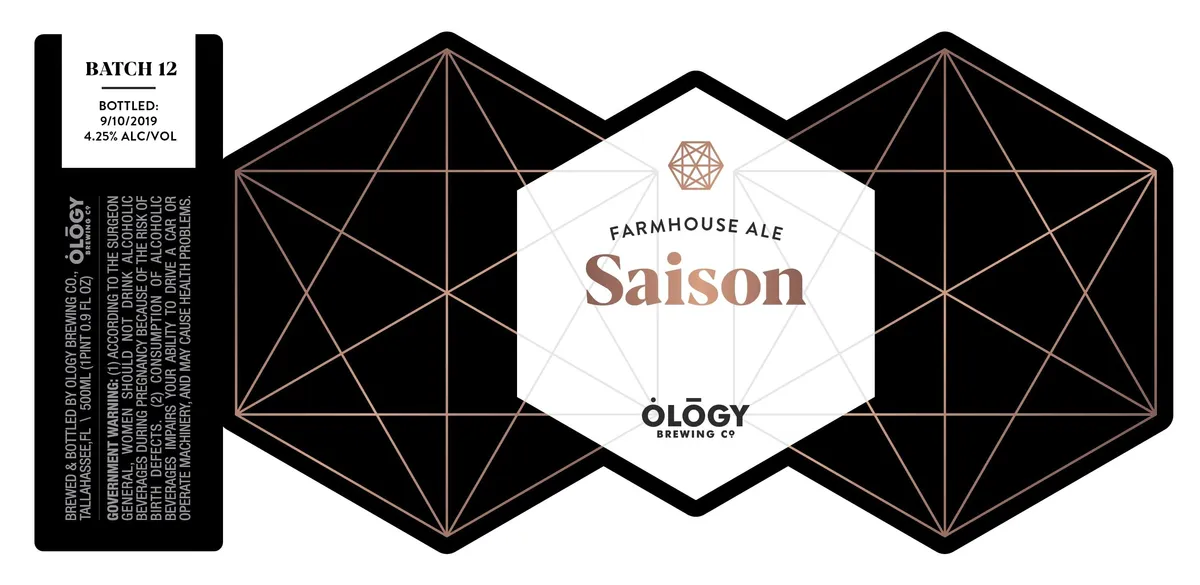 Saison — full label as filed with TTB
