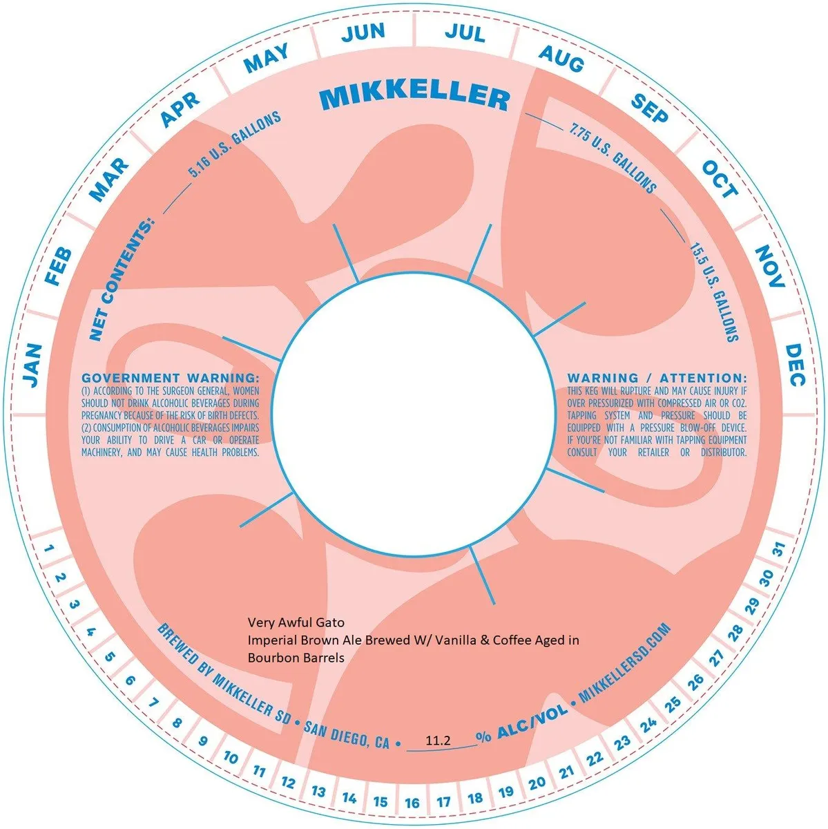 Very Awful Gato label art — MIKKELLER