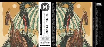 Single Hop India Pale Ale #12 - Chinook label
