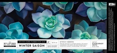 Winter Saison label