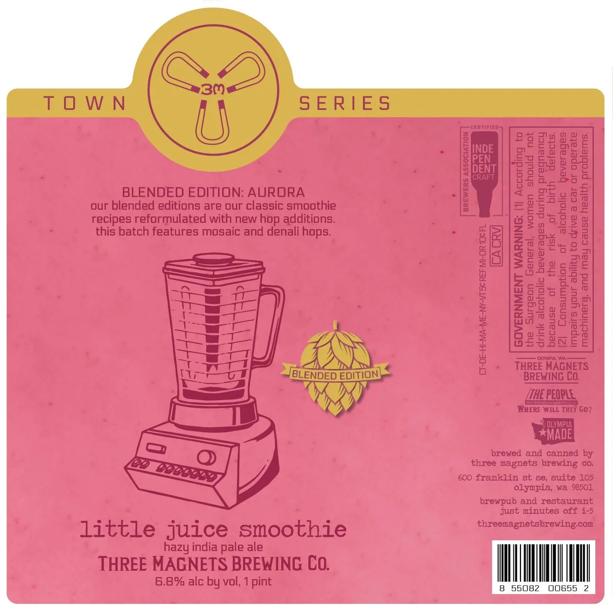 Little Juice Smoothie — full label as filed with TTB